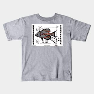 Crappie pool table Kids T-Shirt